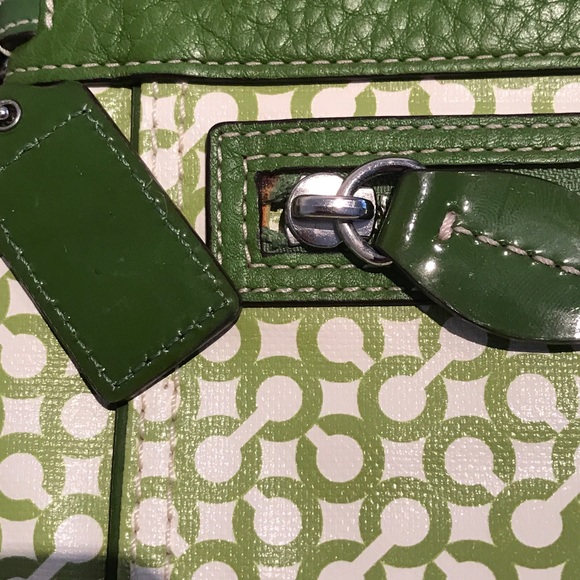 A Green Coach Wristlet - Picture 7 of 8